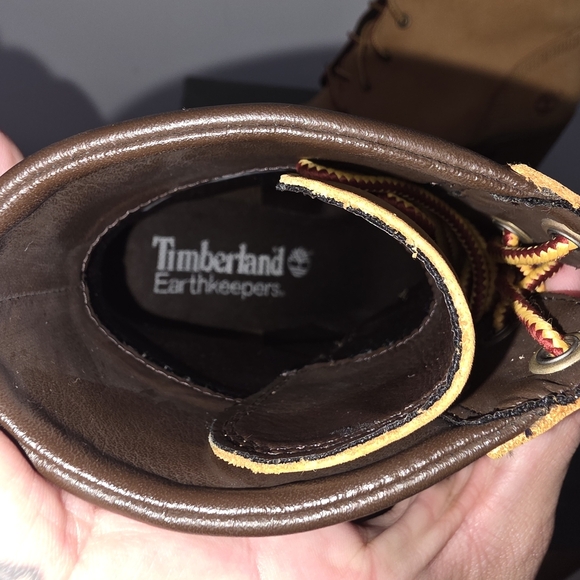 Timberland Women's Tan Leather Boots - Picture 6 of 6